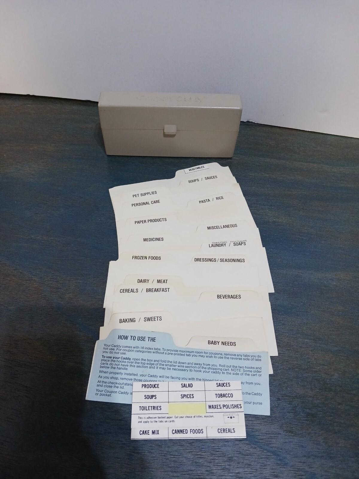 Vintage Coupon Caddy Coupon Organizer eBay