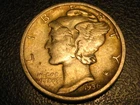 1936-D 90% Silver Mercury Head Dime XF  ^^^^^