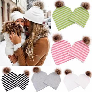 mom and daughter winter hats