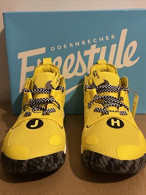 Adidas Harden Vol.6 Yellow Black Taxi Basketball Shoes  display picture 1