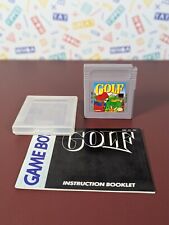 Mario Golf Nintendo Game Boy Video Game - Tested - With Manual