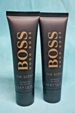 BOSS THE SCENT by Hugo Boss Fragranced Men's SHOWER GEL 2 x 1.6 oz GIFTS NEW!!!!