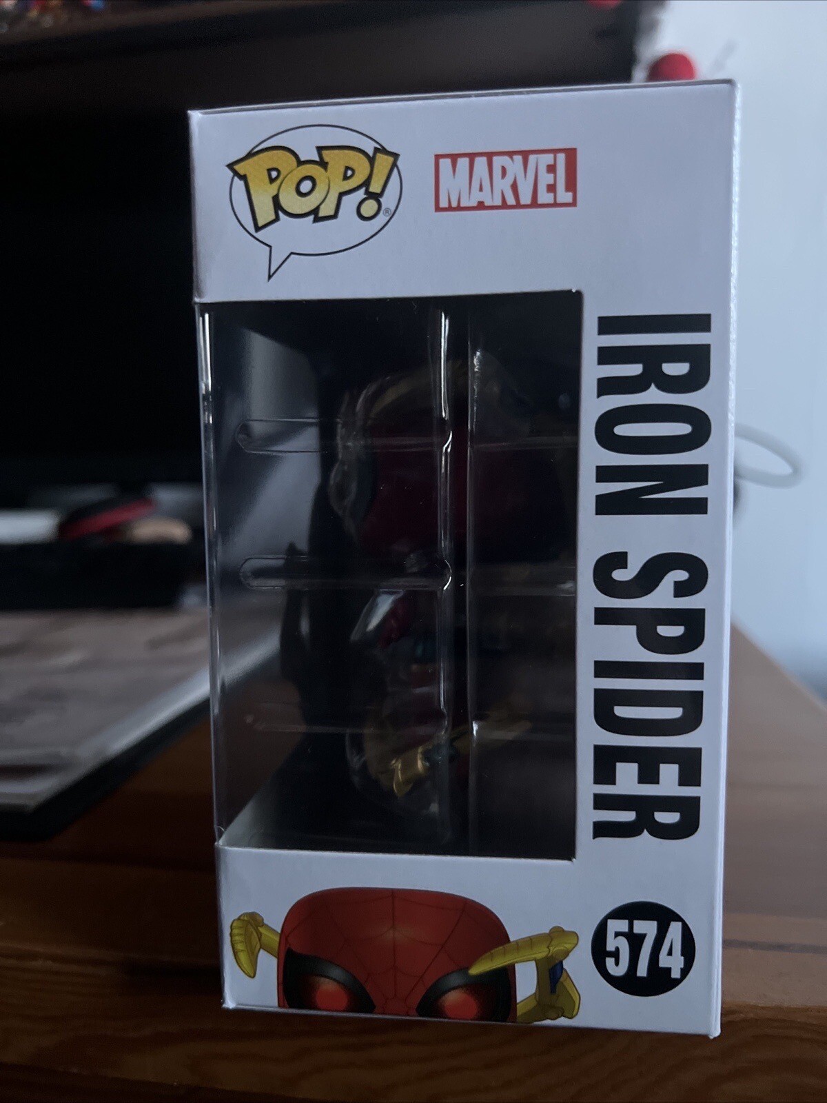 Thumbnail - Marvel Avengers Endgame Iron Spider 574 Funko Pop Ovp Rare
