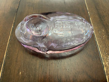 3" GRAV Pebble Spoon Hand Pipe Bowl Light Purple