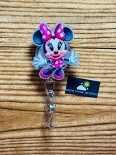 Minnie Mouse Badge Reel