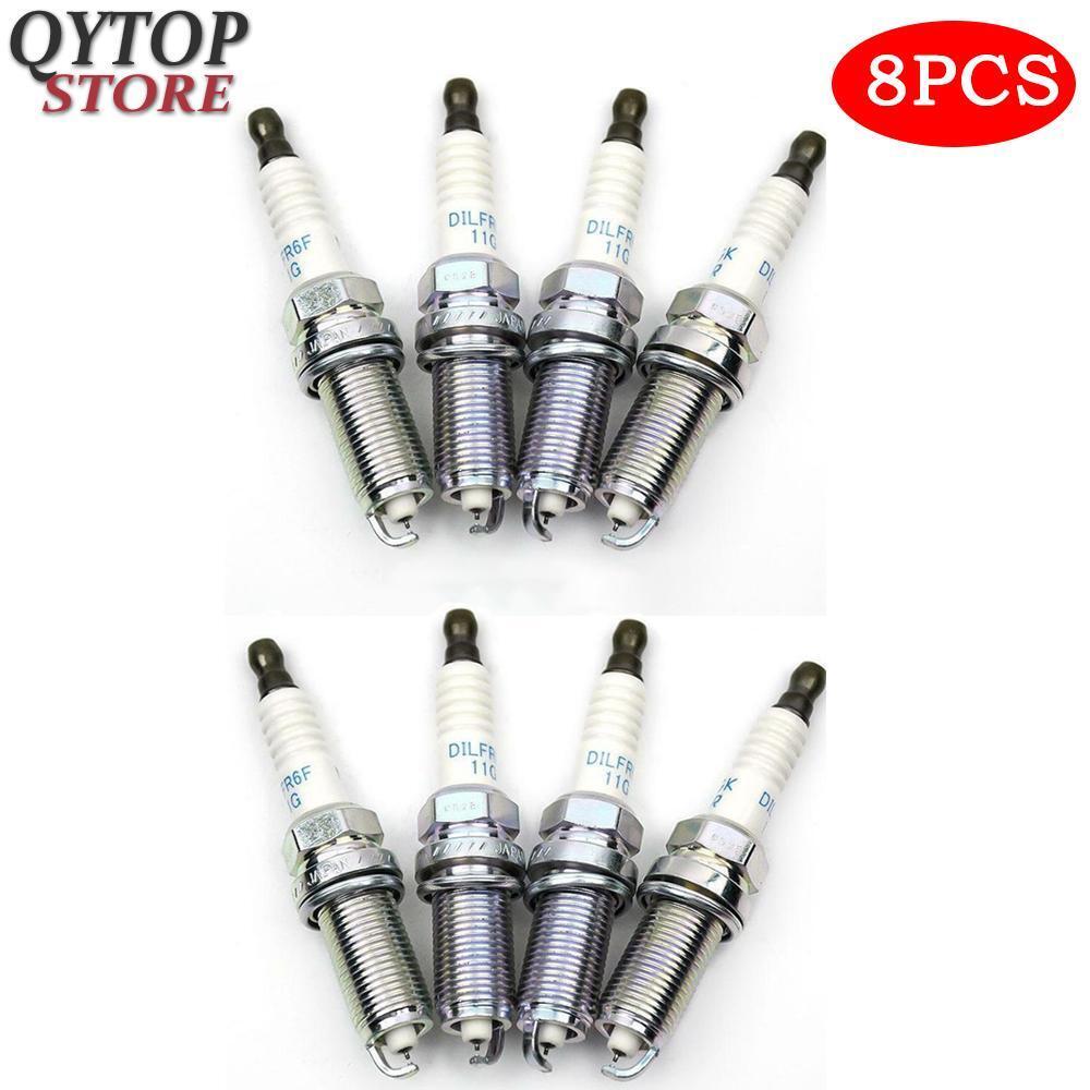 8pcs Iridium 12290-RBJ-003 DILFR6F11G Spark Plugs For 2010-2011 Honda Insight