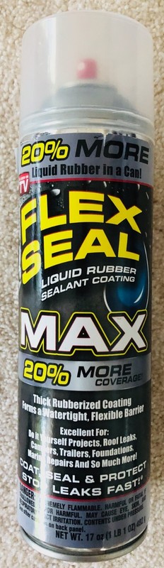 FLEX SEAL Family of Products FSMAXCLR24 Flex Seal MAX, Clear, 17 oz. - Quantity