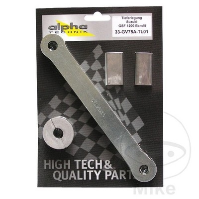 ALPHA TECHNIK Homologated rear suspension lowering kit