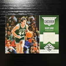 2012-13 Limited Curtain Call Materials Danny Ainge #6 /199 Celtics Game Worn