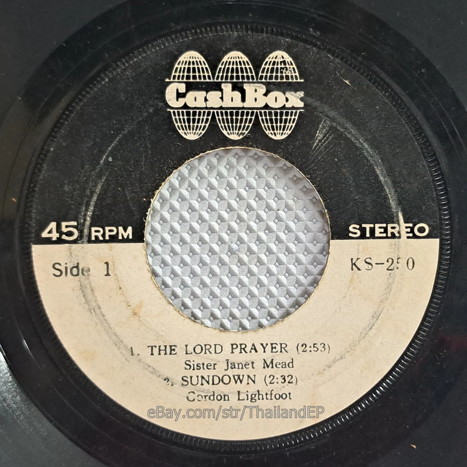 PAUL MCCARTNEY & WINGS /BAND ON THE RUN /ABBA /WATERLOO THAI EP 7" THAILAND - Image 4 of 4