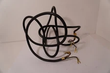 Used Original Automat Electric Black Rubber Handset Cord in Good Cond. 60" Long