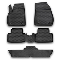 Gummi-FußMatten Opel Zafira C 2012-2019 (7-Sitzer) Novline Passgenau Auto Set