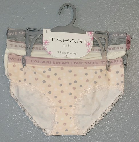 Tahari Girl Panties Underwear Seamless Hipsters 3 Pack, Tahari Girl Panties, - Picture 4 of 4