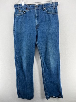 Vintage LEVIS 532 Jeans Mens 36X32 Orange Tab '84 80s 5 Pocket
