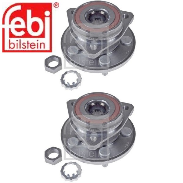 2X Radlagersatz Febi Bilstein 173060 2 Radlager Satz Links Rechts Vorne-image
