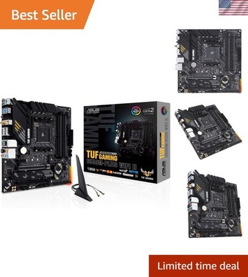 MicroATX TUF B550M-PLUS WiFi II | 3rd Gen Ryzen, HDMI 2.1 & RGB Cool Lighting