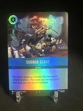 Sudden Scare EPIC 219/204 Holo Foil Disney Lorcana Whispers in the Well