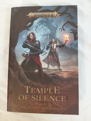 Warhammer Age Of Sigmar Temple Of Silence Novel Book Soft Cover Richard Strachan