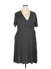 Amazon Essentials Women Gray Casual Dress XXL