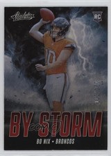 2024 Panini Absolute By Storm Red Spectrum 110/150 Bo Nix #BS-BNX 3s8