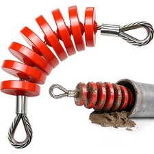 4 Inch Flexible Cable Conduit Mandrel, Duct Puller, 7700 lb Strength 30464K