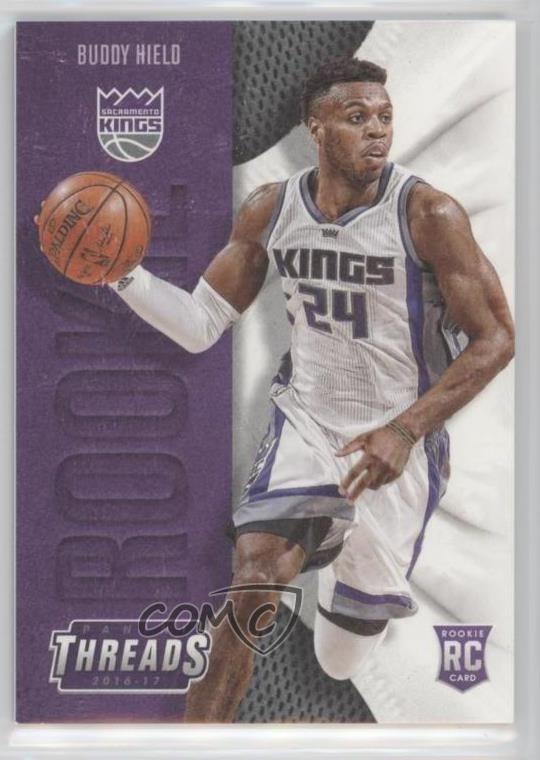 2016-17 Panini Threads Leather Rookies Buddy Hield #229 Rookie RC