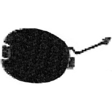 Tappo gancio traino sportello anteriore per Fiat Punto anno 93-99