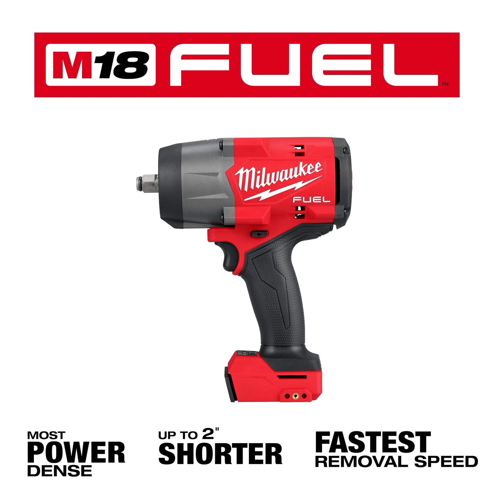 2967-20 M18 FUEL  1/2" High Torque Impact Wrench with Friction Ring