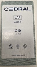 11 X 3.6m Lengths of new Sky Blue Cedral lap Board