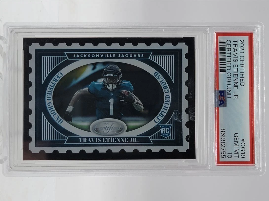 Travis Etienne Panini Certified Certified Ground #CG19 Base