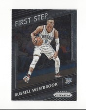 2016-17 Panini Prizm First Step #7 Russell Westbrook Thunder