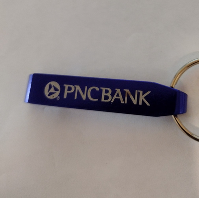 #ad PNC Bank Promo Bottle Opener Keyring Accessory $13.23