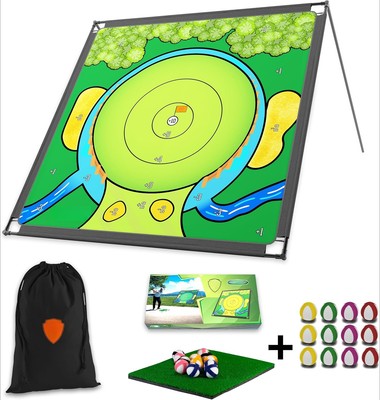 Chipping Game - The Original Portable Golf Game for Chipping Practice for Dads 
