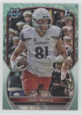 2022 Bowman U Chrome Aqua Wave Refractor 163/299 Josh Whyle #89 pe8