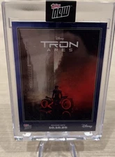 2025 Disney Topps NOW Tron: Ares Movie Poster Card #TA01