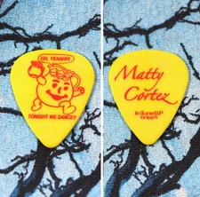 MY CHEMICAL ROMANCE - Matty Cortez Tour Guitar Pick ~ Kool Aid  tonight we dance