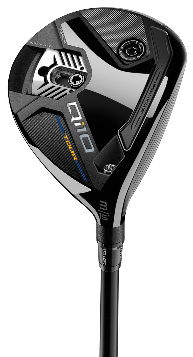 TaylorMade Golf Club Qi10 Tour 18* 5 Wood Stiff Graphite TaylorMade Golf Club Qi10 Tour 18* 5 Wood Stiff Graphite