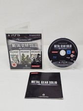 Metal Gear Solid HD Collection PS3 PlayStation 3 Complete Tested PAL VGC