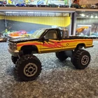 Vintage Matchbox Black Chevy K-1500 4 X 4   1:70 1993
