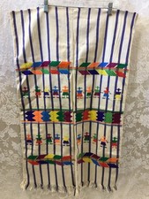 Vintage clam diggers tribal Tropical fringes Shorts Bermuda no Waist guy gal old