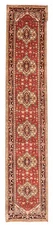 2'7" x 16'3" Vintage Hand-knotted Runner Rug Traditional Oriental Wool Carpet