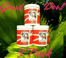 LOT OF 3 X 20oz JUMBO JOSIE MARAN ARGAN OIL BODY BUTTER LEMON BLISS 60oz 1800ml