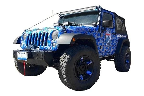 For Jeep Wrangler 2007-2017 Steinjager J0046647 2.5" Front Lifted Coil Springs Foto 2 de 3