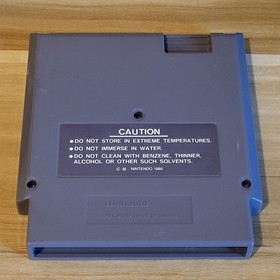 1987 Nintendo NES Top Gun Cartridge Only Tested & Works