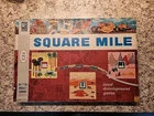 Vintage 1962 SQUARE MILE Land Development Game Milton Bradley Complete!