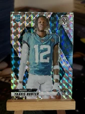 2025 Panini Mosaic - Travis Hunter #279 Image Variation Silver Prizm (RC)