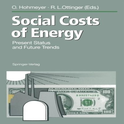 Social Costs of Energy Springer Nature B.V. Paperback Springer Na