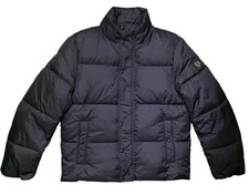 Belstaff Down Dark Ink Puffer Jacket Coat