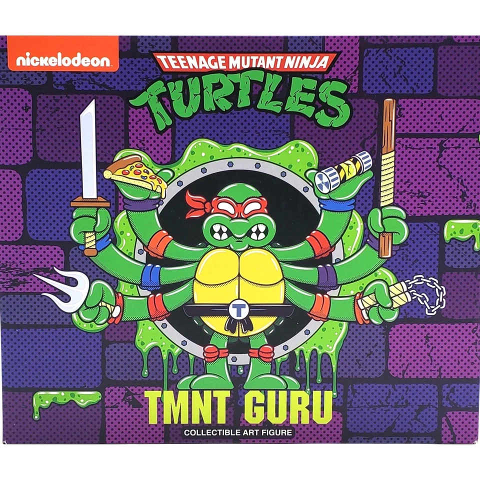 Teenage Mutant Ninja turtles TMNT Guru Kid Robot Chogrin Figure - Image 2 of 4