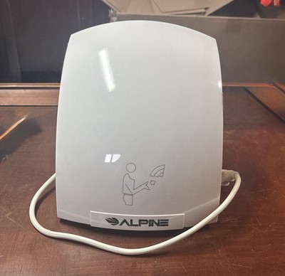 Alpine Hazel Hand Dryer Automatic 110 Volt/120 Volt Wall Mounted White